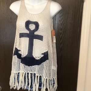 ☀️SOLD☀️ NWT crochet tank